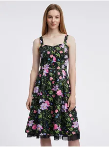 Orsay Black Women Floral Dress - Women #7026700