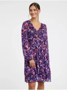 Orsay Purple Women Floral Dress - Women