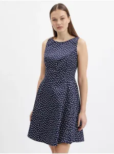 Orsay Dark blue polka dot dress - Ladies #6463866