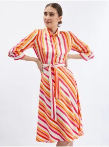 Šaty na denné nosenie pre ženy ORSAY - oranžová, červená, ružová, biela #6534124