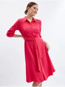 Orsay Dark pink Ladies Shirt Dress - Women #6534132
