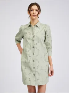 Svetlozelené dámske džínsové šaty ORSAY - ženy #6505188