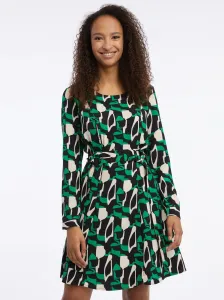 Orsay Green Ladies Patterned Dress - Women #7779706