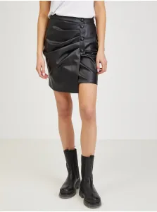 Black leatherette skirt ORSAY - Ladies #4882545