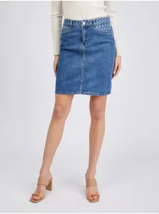 Modrá džínsová sukňa ORSAY - ŽENY #5710868