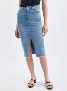 Orsay Blue Denim Skirt - Women #6815546