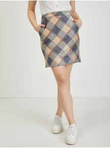 Beige-gray checkered skirt ORSAY - Ladies #575102