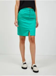 Zelená krátka puzdrová sukňa ORSAY #621536