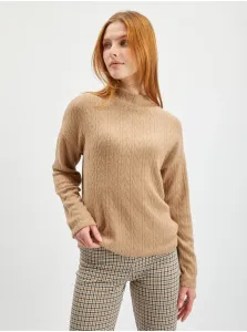 Orsay Light Brown Womens Patterned Sweater - Women #6156805