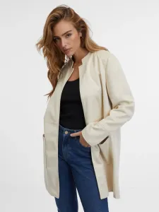 Orsay Beige Women's Faux Leather Jacket - Women's