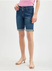 Orsay Dark Blue Womens Denim Shorts - Women #7636477