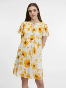 Orsay Yellow-Beige Women's Floral Dress - Women #9573586