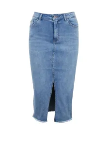 Orsay Blue Denim Skirt - Women #8549869