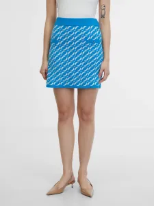 Modrá dámska svetrová sukňa ORSAY