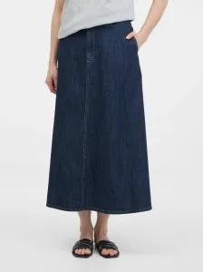 Orsay Navy Blue Women's Denim Skirt - Women #9280017