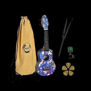 Ortega K2-SP Sopránové ukulele Spaceman