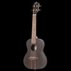 Ortega RUEB-CC-L Koncertné ukulele Ebony Natural
