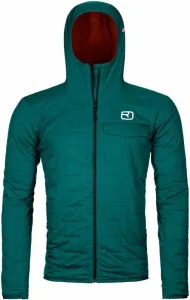 Ortovox Swisswool Piz Badus Jacket M Pacific Green S Outdoorová bunda