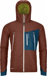 Ortovox Swisswool Piz Boè Jacket M Clay Orange L Outdoorová bunda