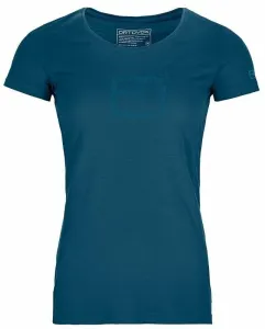 Ortovox 150 Cool Leaves T-Shirt W Petrol Blue S Outdoorové tričko