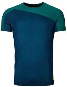 Ortovox 170 Cool Horizontal T-Shirt M Petrol Blue Blend L Tričko
