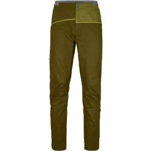 ORTOVOX VALBON PANTS M Pánske nohavice, khaki, veľkosť #7483105
