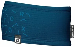 Ortovox Fleece Light Grid Headband Petrol Blue UNI Čelenka