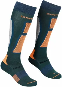 Ortovox Ski Rock'N'Wool Long Socks M Pacific Green 45-47 Lyžiarske ponožky