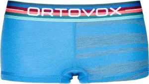 Ortovox 185 Rock'N'Wool Hot Pants W Blue L Dámske termoprádlo