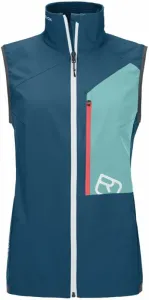 Ortovox Berrino Vest W Petrol Blue M Outdoorová vesta