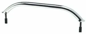 Osculati Oval pipe handrail Stainless Steel external screws 220 mm #5551445