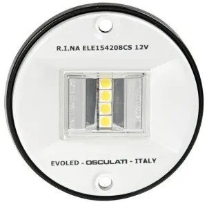Osculati Evoled navigation light 135° stern white ABS #289408