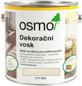 OSMO Dekoračný vosk transparentný 2,5 l 3119 - hodvábne šedý