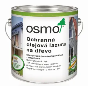 OSMO Ochranná olejová lazura - do vonkajších priestorov 2,5 l 732 - dub svetlý