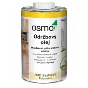OSMO Údržbový olej 10 l 3440 - biely transparentný