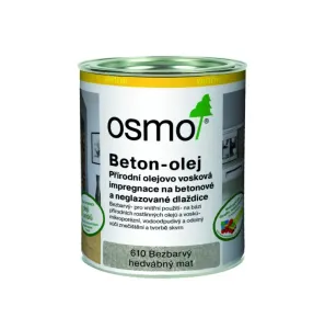 OSMO Olej na betón 2,5 l 610 - bezfarebný