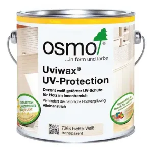 VÝPREDAJ OSMO Uviwax UV - Protection 7266 - biely smrek 0,125 L