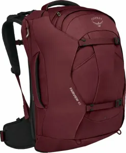 Osprey FAIRVIEW 40 S/M Cestovný batoh, vínová, veľkosť