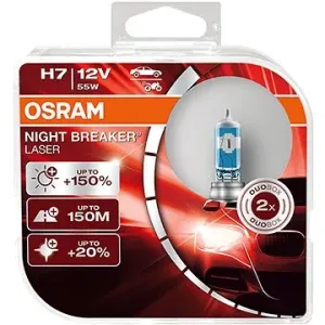 OSRAM H7 Night Breaker Laser Next Generation + 150 %, 2 ks