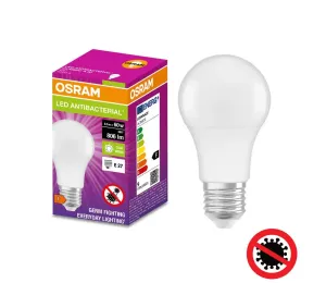 Osram LED Antibakteriálna žiarovka  A60 E27/8,5W/230V 4000K - Osram
