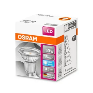 OSRAM LED reflektor GU10 4,3 W univerzálny biely 120°