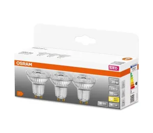 Osram SADA 3x LED Žiarovka PAR16 GU10/2,6W/230V 2700K - Osram