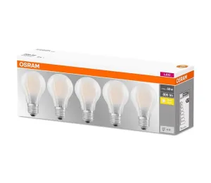 Osram SADA 5x LED Žiarovka E27/7W/230V 2700K - Osram