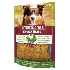 SmartBones / SmartSticks maškrty, 3 balenia - 2 +1 zdarma - Smartbones kuracie pre malých psov 3 x 18 kusov
