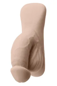 TPE packer Gender X Squishy Flesh (12 cm), svetlá telová
