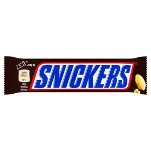 Cukríky Snickers v jednej tyčinke 50g