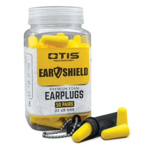 Špunty Premium Foam Earplugs Otis Defense®, 50 ks (Farba: Žltá)