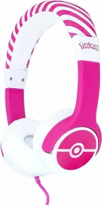 OTL Technologies Pokémon slúchadlá pre deti - Poké Ball - Pink