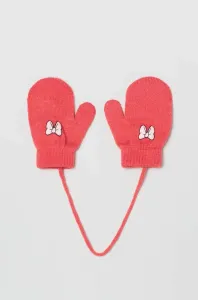 Detská čiapka a rukavice OVS ružová farba