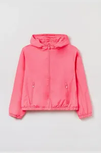 Detská bunda OVS ružová farba,